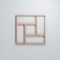 Ekena Millwork Extra Small Sheffield Decorative Fretwork Wood Wall Panels, Cherry, 7 3/8"W x 7 3/8"H x 3/8"T WALW08X08X0375SHFCH - alternate 4